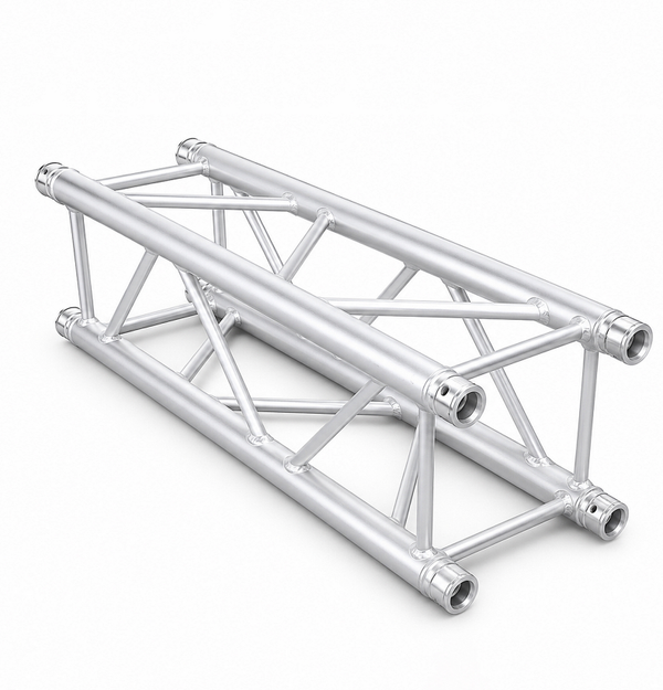 4-Chord Square Aluminum Box Truss | Spigot Quick-Connect Stage Lighting Truss for Concert, Wedding & Exhibition